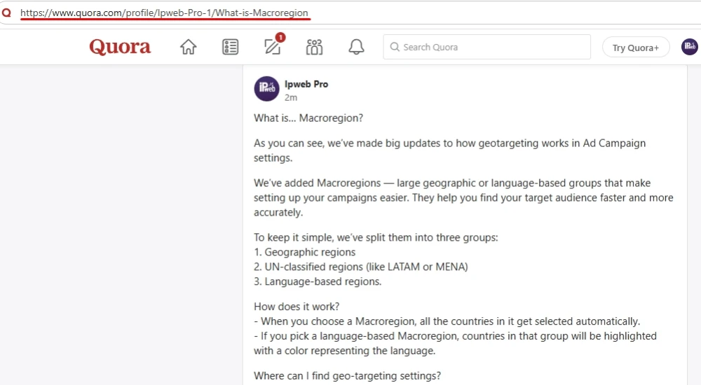 Quora: накрутка ответов за пост/вопрос - 2