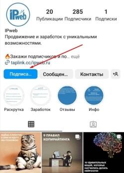 Как зарабатывать в Инстаграме - 1