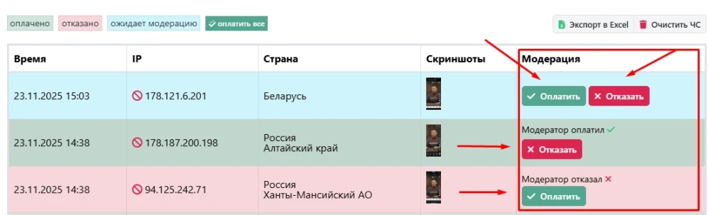 Статистика выполнений - 8