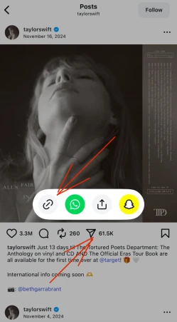 Instagram: накрутка сохранений - 2