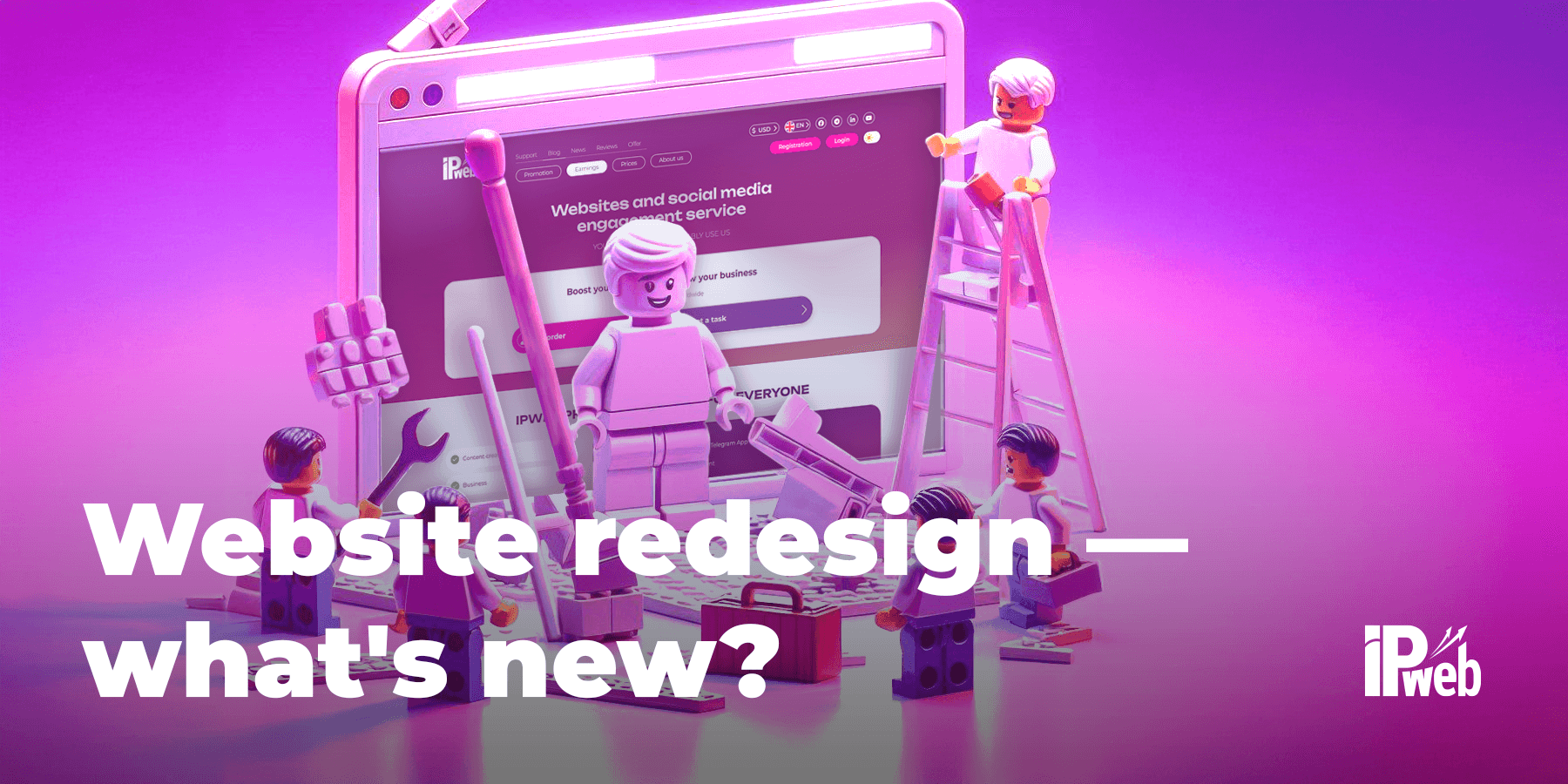 Website redesign — what's new?