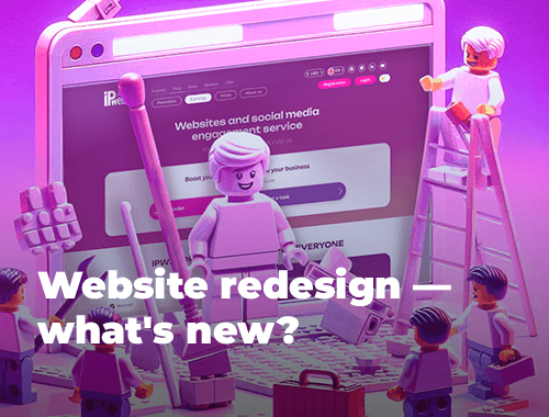 Website redesign — what's new?